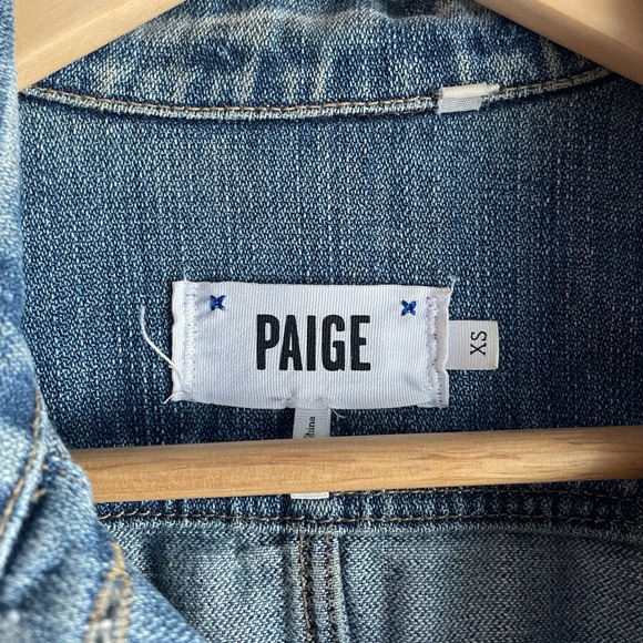 EUC Paige denim jacket in xs - Picture 3 of 11